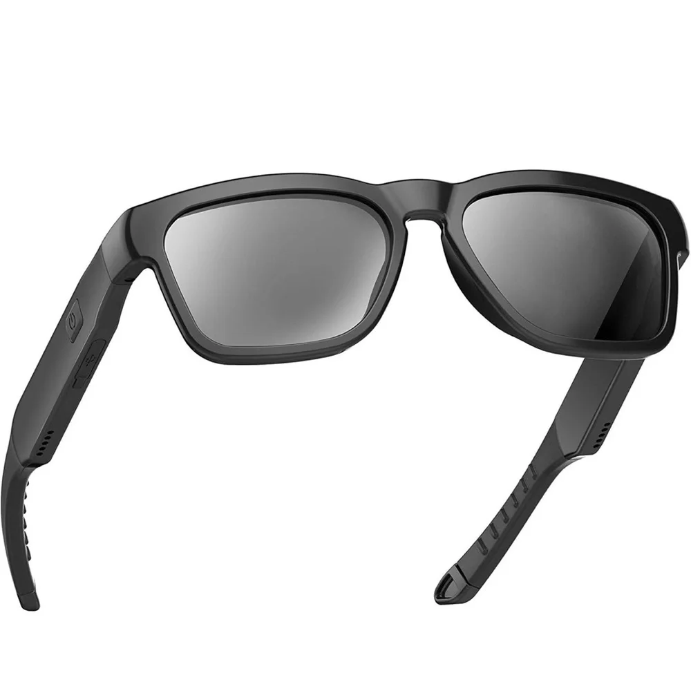 Waterproof Bluetooth Smart Glasses - Black